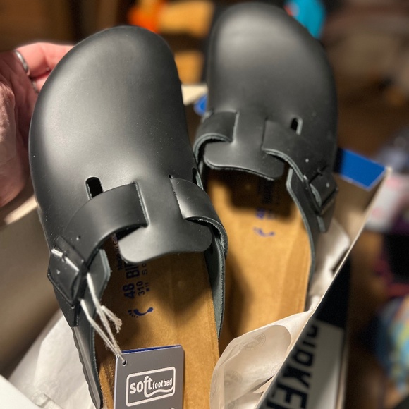 BIRKENSTOCK Boston 48 Softbed - Picture 1 of 5